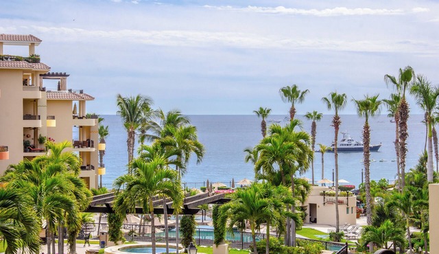 Villa Camila on the Sea of Cortez at Medano Beach that connects to Downtown Cabo