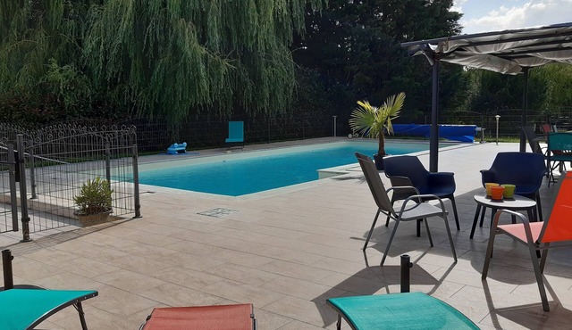 Villa Cap-les Engreffieres 6 CH - 15 Pers Piscine - Superbe Terrasse 200 m2