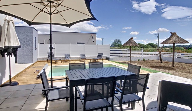 Villa Caraïbe, Villa Avec Piscine Pour 6 Personnes