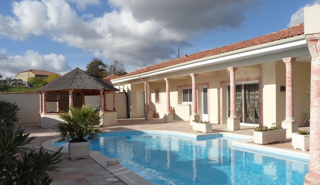 Villa Carthage confort & vue piscine XL/Downhill stylish Villa view & XL pool
