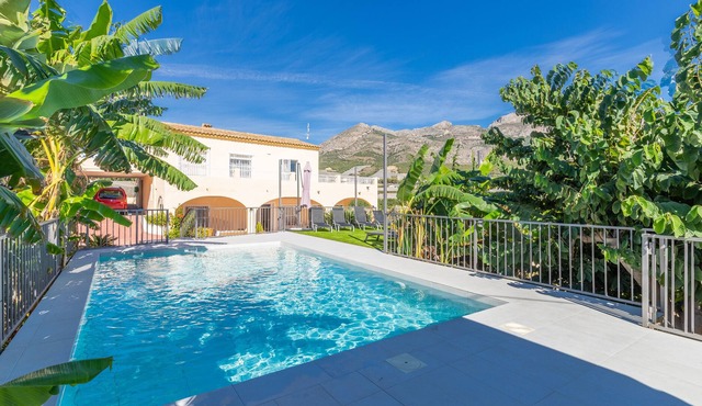 Villa "Casa Rural Altaret" with Sea View, Pool, Garden & Wi-Fi