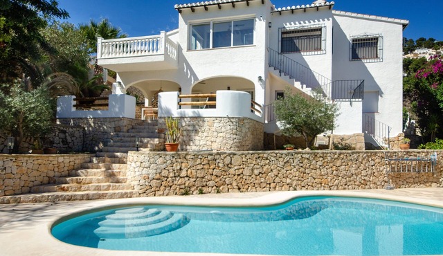 Villa 'Casa Mar Y' with Sea View, Wi-Fi and Air Conditioning