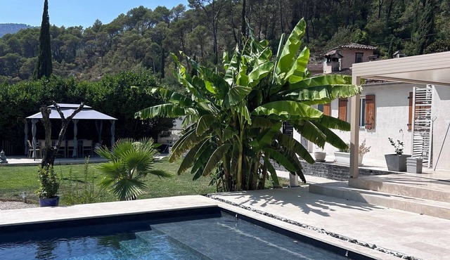 Villa Casita, exceptional, 20min from Nice and Monaco, swimming pool, jacuzzi, table tennis.