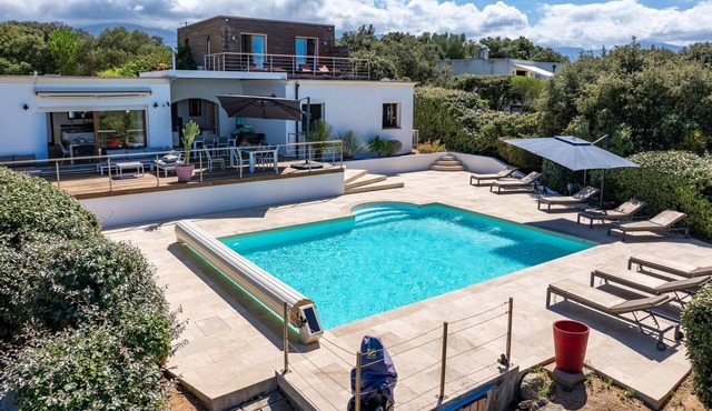 Villa Castille – Pool and Sea View in Lumio, Balagne
