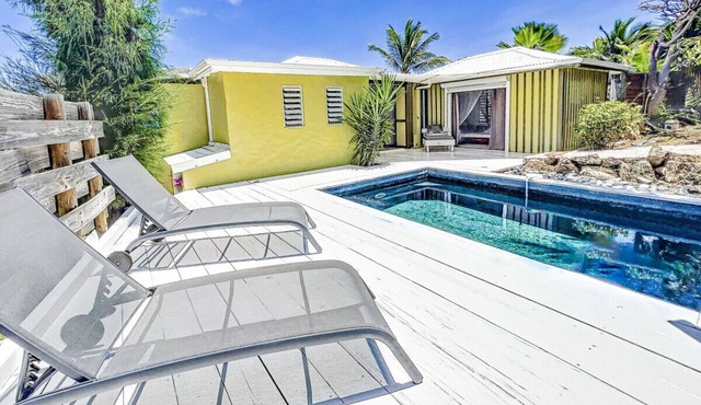 Villa Cazou, vue mer, piscine privée, Wifi 100Mbps