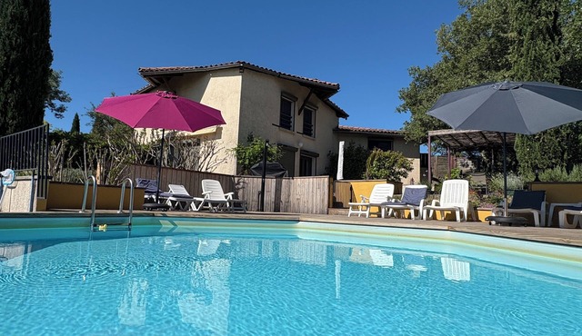 "Villa Champie" 3 stars with swimming pool, sunny terraces Pradons - Ardèche