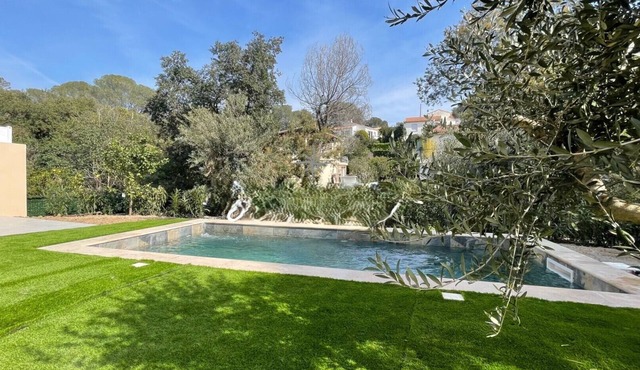 Villa Chêne with swimming pool absolute calm near the beach of the tortoise