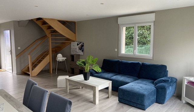 Villa Cheveux d'Anges in Merlimont with whirlpool bath, pets welcome