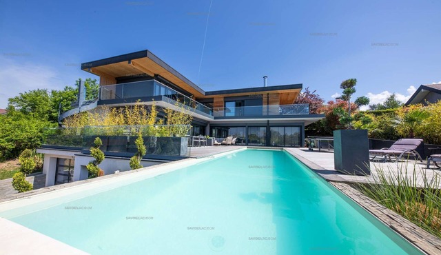 Villa Cigogne Annecy le Vieux swimming pool