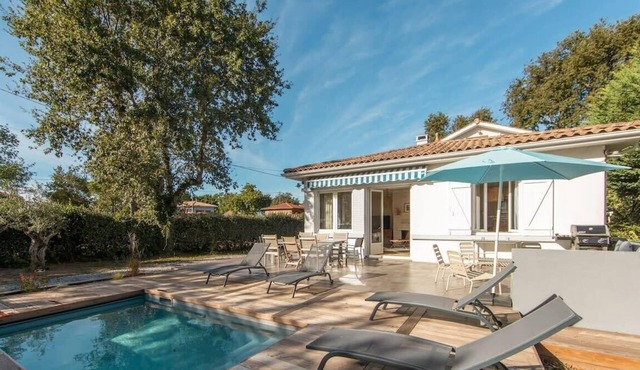 Villa Claire à Andernos - sea view with heated poo