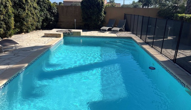 Villa Clémencia 🌞 Heated pool (May to September), 10 minutes from the beach!