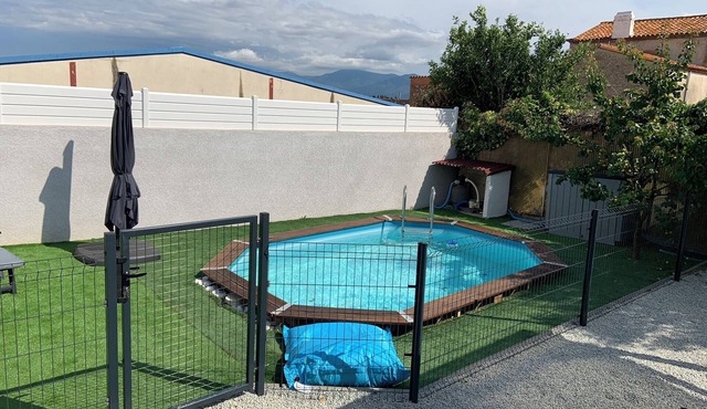 Villa Climatisée, 2 Chambres, 6 Personnes Jardin et Piscine, Emplacement Idéal