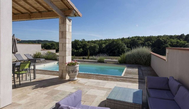 Villa Corduriès - air conditioning & heated swimming pool in the castle grounds - III