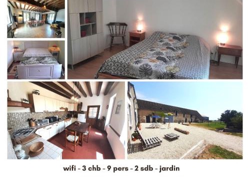 Villa coco 9 personnes jardin proche Beauval