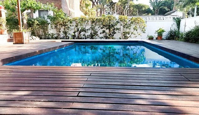 Villa con estilo en la playa
