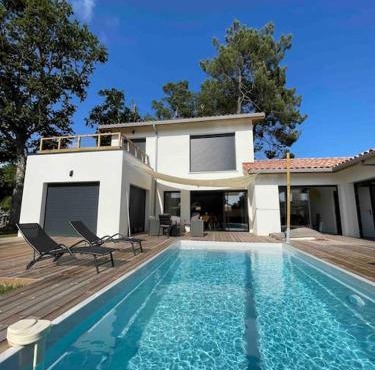 Villa confort piscine chauffée*/10KM CONTIS Plage