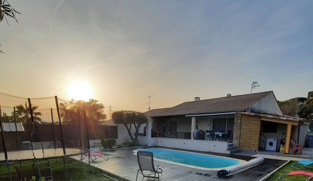 VILLA COTE D'AZUR CLASSIFIED 3 STARS WITH PRIVATE POOL