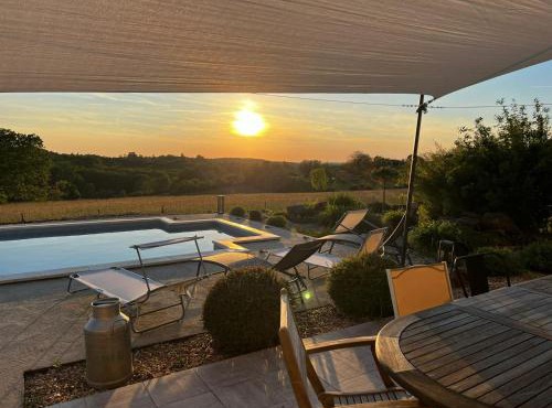 Villa coucher de soleil