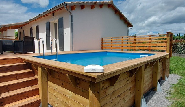 Villa Dans Village sud Ardéche Avec Piscine Privée