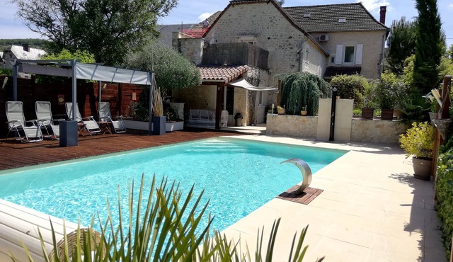 Villa de 160 m2 Avec Piscine Chauffée 10 Personnes