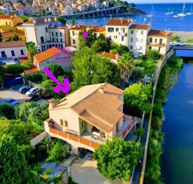 Villa de charme à 1 minute de la plage à pied