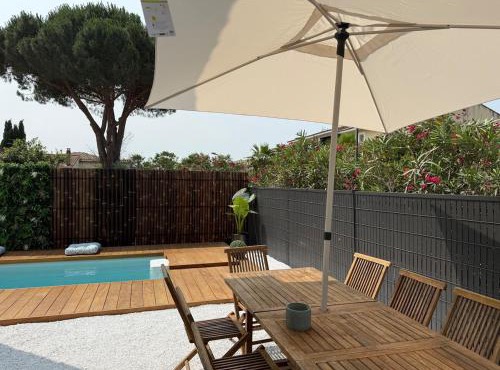 Villa de charme avec piscine en Camargue