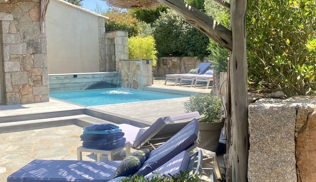 Villa de Charme Near the Beaches Santa Giulia Palombaggia Private Heated Pool