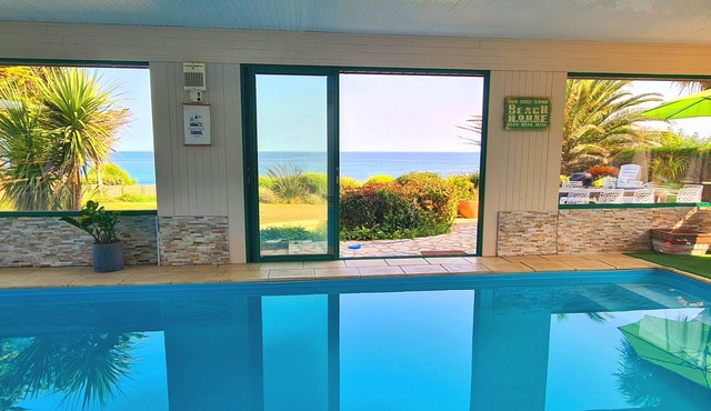 Villa de la Dune 5* Indoor pool Exceptional sea view Beachfront Surf GR34