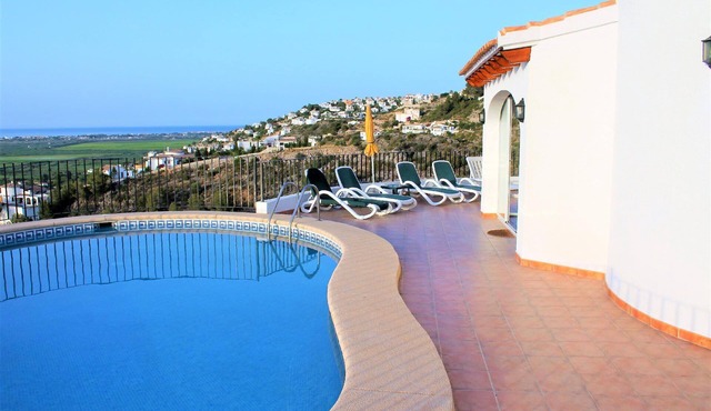 Villa de la Luz -Meerblick, beheizbarer priv. Pool