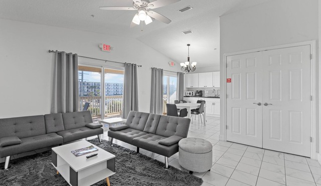 Villa Del Mare Unit 5, 3rd floor 2-bedroom 2 bath suite with ocean view.
