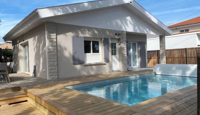 Villa Des Becasses - Andernos les Bains - heated swimming pool