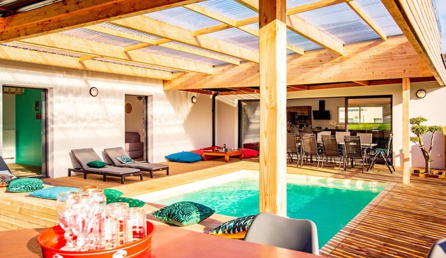 Villa Dré Avec Piscine 15 Personnes Sur La Côte