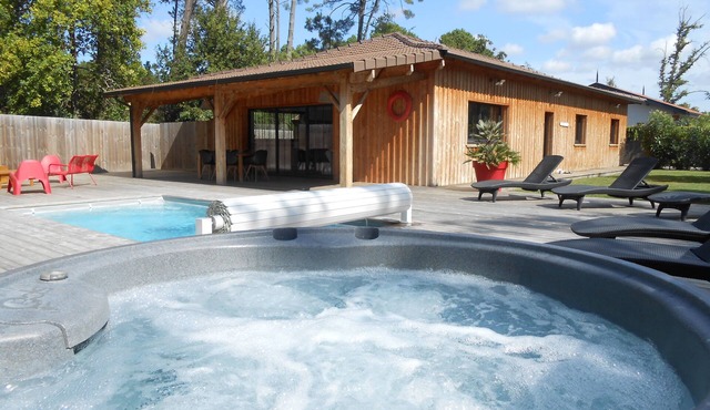 Villa du Bassin 33, Arès, quiet location, SPA, heated pool (from 1/05 to 15/10)