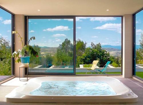 Villa du Belvédère, piscine intérieure, spa et hammam