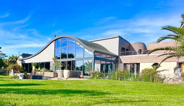 VILLA DU SIECK 5* 14 p PISCINE int chau/securise Vue MER PLAGE SURF GR34 🏄‍♂️🏖