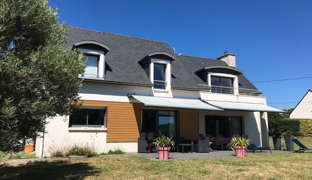 Villa du Ster, superb contemporary villa, Ster beach within walking distance