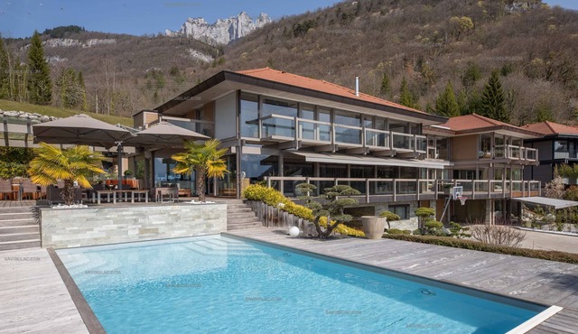 Villa Egalite Golf Lake Annecy Talloires Panoramic view