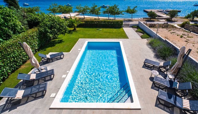 Villa Elements - beachfront villa for 10 guests with a private pool by MyWaycation