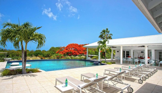 Villa Encore – 6-Bedroom Luxury Ocean View Villa with Pool in Terres Basses, St. Martin