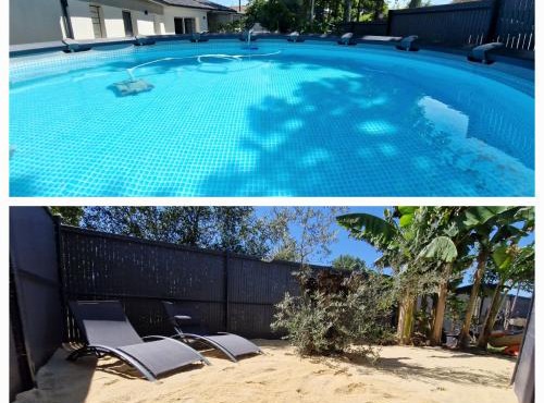 Villa entière avec piscine- 8p