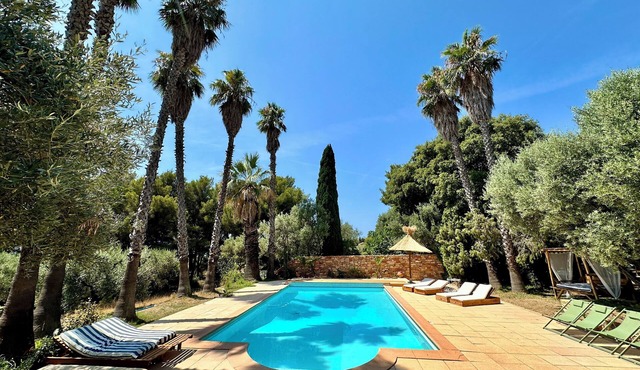 Villa Esden + Annexe | Sea view, swimming pool, absolute peace and quiet between countryside and coastline