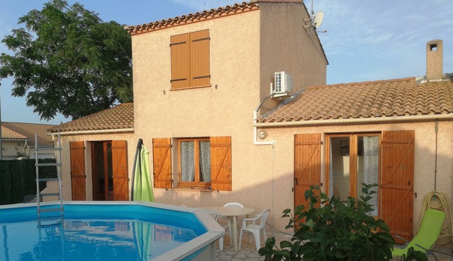 Villa "Esprit du Sud" near Valras-Plage, quiet area