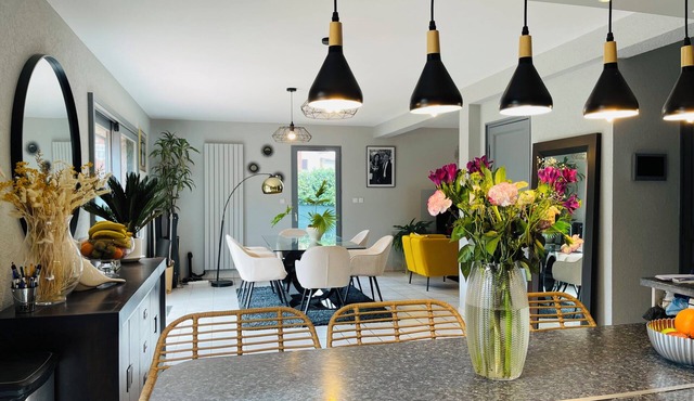 Villa.Evian les Bains between lake and mountains