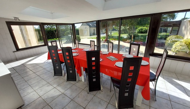 Villa Excalibur for 10 people, Brocéliande center Brittany.