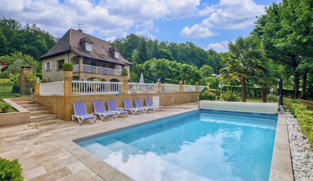 Villa Forestière has a very large swimming pool