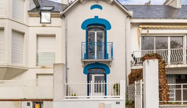 Villa face à la mer avec terrasse privative, confort moderne, Wi-Fi gratuit à Saint-Nazaire - FR-1-306-1260