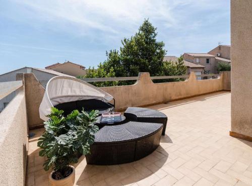 Villa familiale spacieuse à Narbonne-Plage pour 6 pers, parking privé, animaux admis - FR-1-409-194