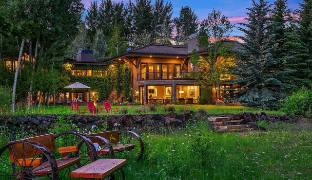 Villa Fleuve, luxury property in Sun Valley Idaho
