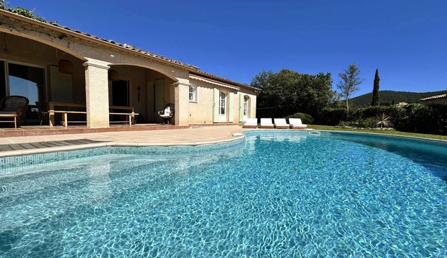 Villa for 10 people with private pool in the Domaine de Valcros in La Londe-les-Maures