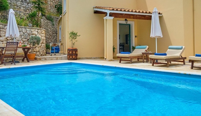 Villa Fotini with private heated pool Imerolia Kassiopi